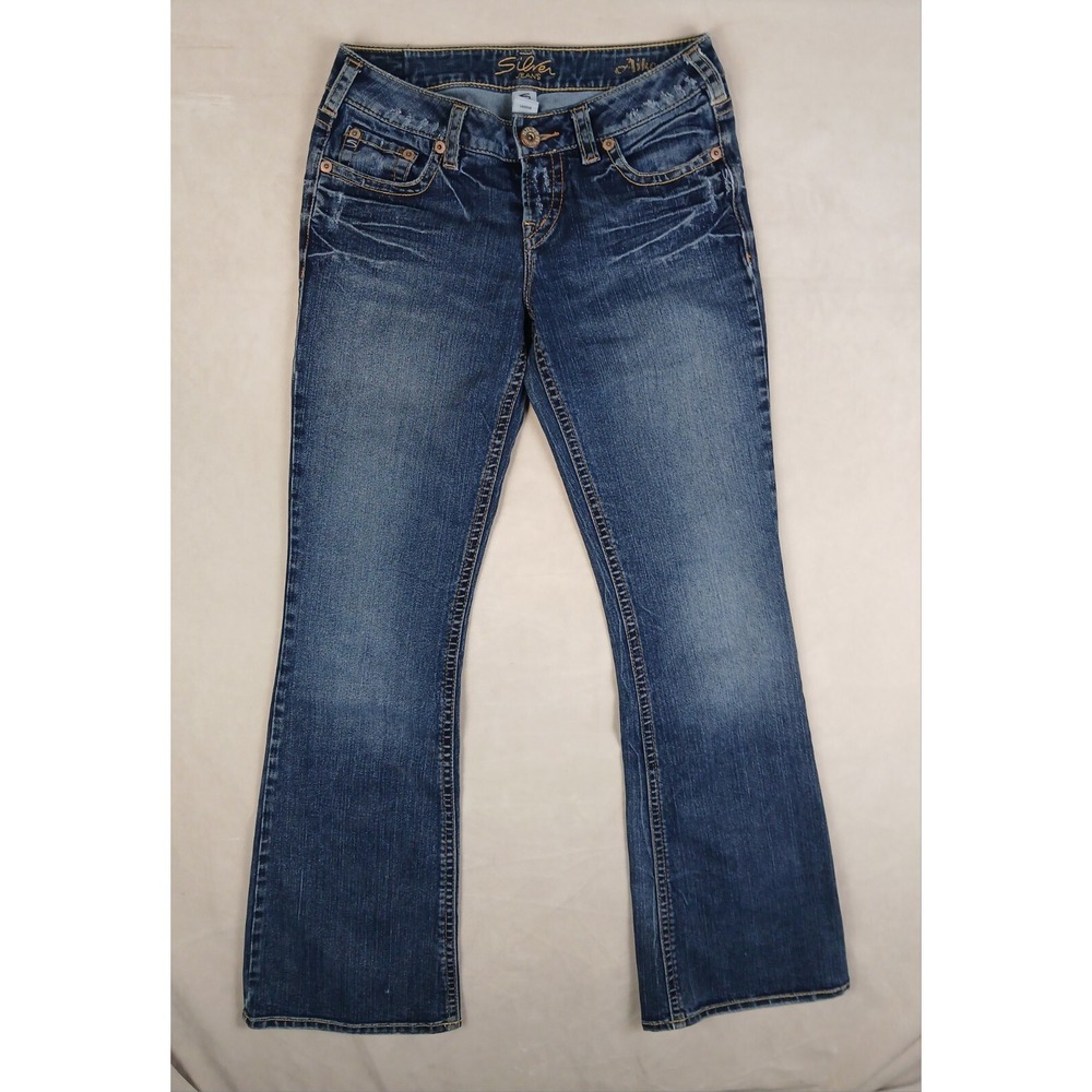 Silver Jeans Aiko 30‎ (28x32) Womens Jeans Bootcut Stretch Rodeo Western